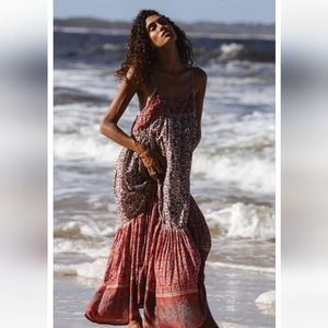 Daughters of India Floral Summer Dress, Size Large